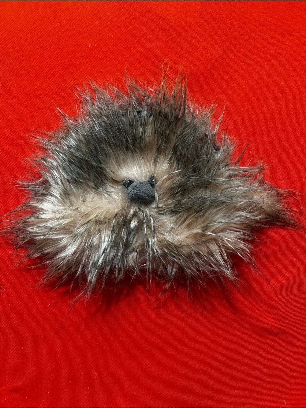Jellycat Glad to Be Me Retired Ostrich Faux Fur zipper pouch